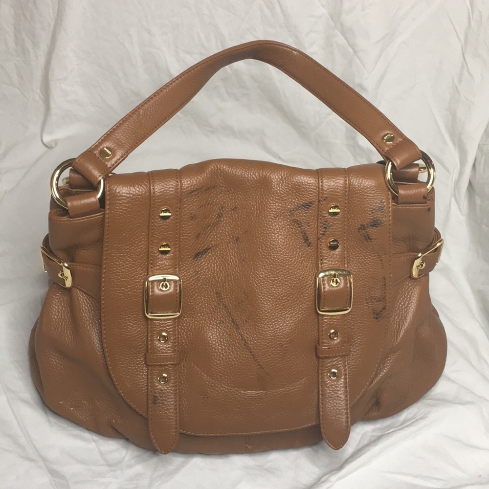 BODHI  LUGGAGE Brown with gold hardware LEATHER